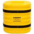 Eagle Mfg 12 Column Opening, 24 High, Eagle Column Protector, Yellow, 1724-12 172412